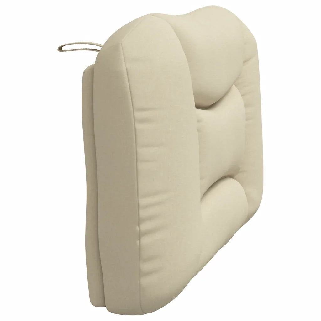 Cuscino Testiera Hvar Crema 100 cm in Tessuto CFW2897189