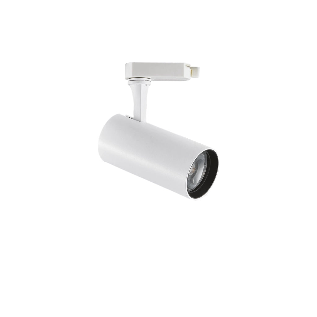 Illuminazione A Binario Contemporanea Fox Alluminio Nero Led 8W 4000K Ip20