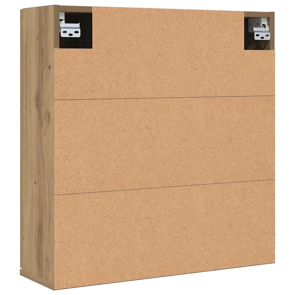 Mobile da Bagno Specchio Rovere Artigianale Legno Multistrato