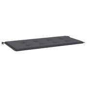 Cuscino per Panca | Cuscini per sedie Antracite 120x50x4 cm in Tessuto Oxford