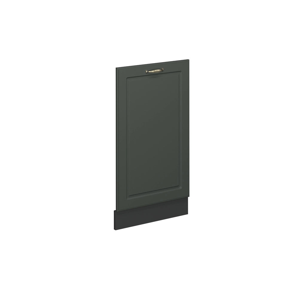 Vicco Pannello frontale della lavastoviglie Verde-oro Country House 45 cm senza piano di lavoro