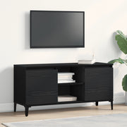 Mobile TV in Legno Ingegnerizzato Nero 102x35x50 cm