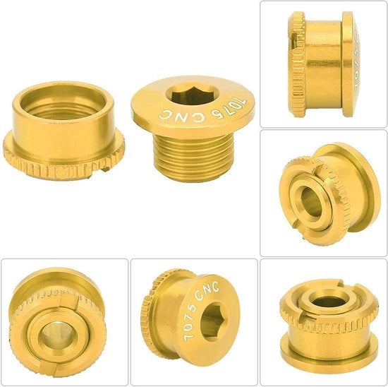 Bolcrociera per Crank in Alluminio per Biciclette da Montagna e da Strada Outdoor 

Specifiche tecniche: 
- Contenuto: 
- Materiale: Alluminio