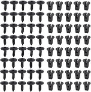 Viti a espansione 60 pezzi M5 x 16 mm - Viti a tappo - Viti per carrozzeria - Viti di fissaggio - Viti Torx - Materiale resistente all'usura