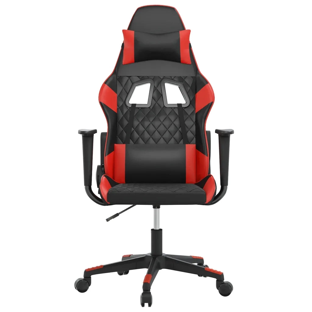 Sedia da Gaming Nera e Rossa in Similpelle cod mxl 63349