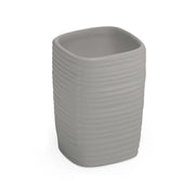 Portaspazzolino Gedy in ceramica grigia | Kelly