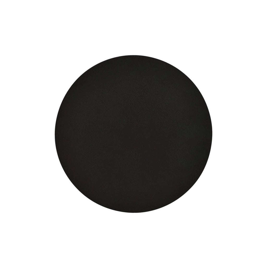 Lampada da parete Form minimalista in acciaio nero
