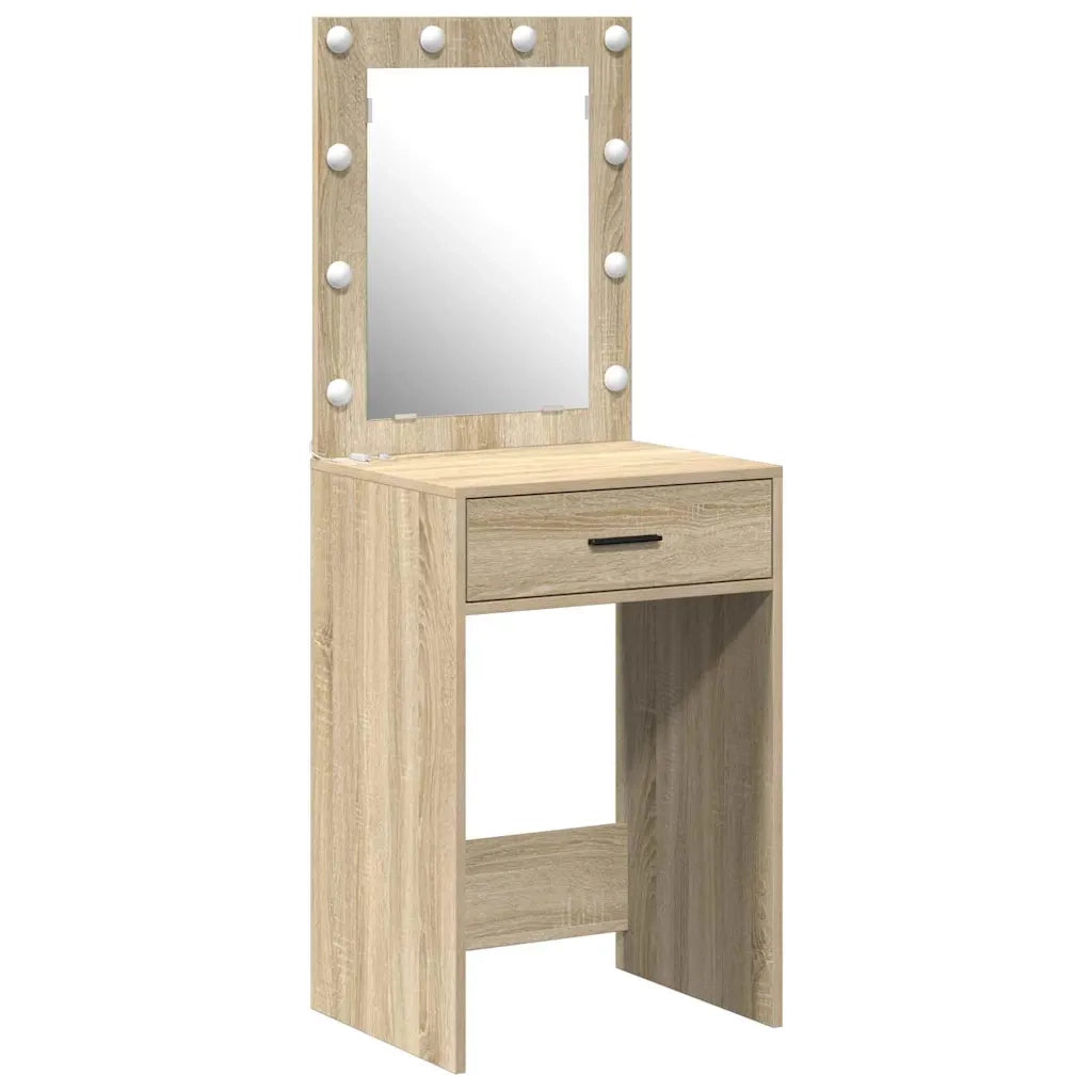 Tavolo da Trucco con cassetto Rovere Sonoma 50 x 41 x 135 cm 865039