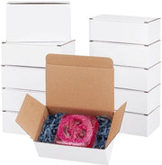 Scatole regalo da 30 pezzi - Scatole di spedizione - Scatole di spedizione in cartone - Packing regalo - Packing artigianale - Dimensioni 12,6 x 8,2 x 4,7 cm