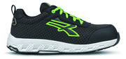 U-Power SCARPE ANTINFORTUNISTICA BASSE S3S CI HI HRO FO SR RED EGO MITCH ESD Col.Grigio/Verde Mis.42