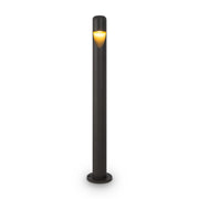 Lampada Da Terra Moderna Da Esterno Metallo Grafite Luce Led 5W Ip65