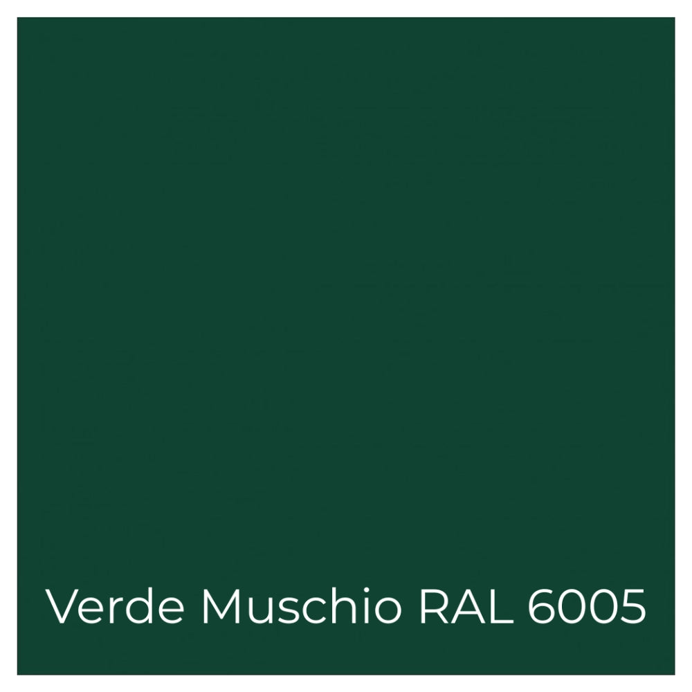 Ferroplus gel smalto sintetico antiruggine per ferro verde muschio 750 ml