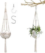 Cestello in rilievo con corda in cotone 105 cm - decorazione - per interni ed esterni - per balcone, parete e soffitto