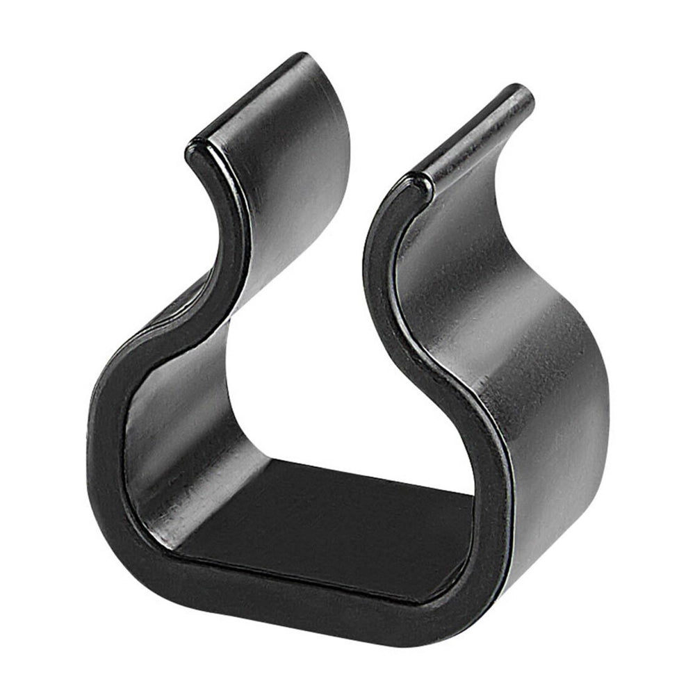 Set di 6 clip di fissaggio connettori in plastica marrone scuro per mobili da giardino in rattan