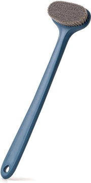 Raccordo per doccia - Surlees 2.0 Plus per uomini donne anziani - Spazzola per la barba con lunghe setole (38 cm blu)