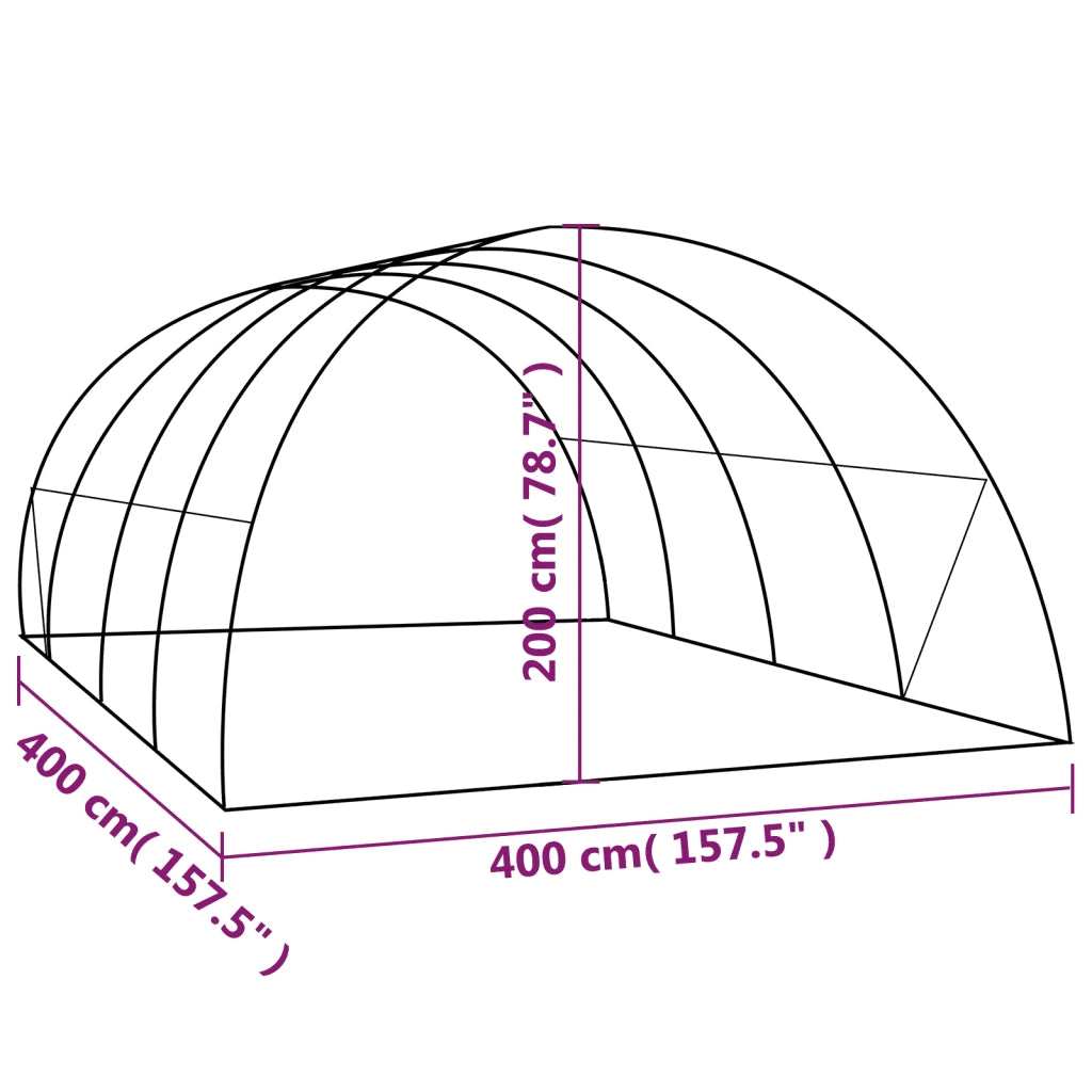 Serra 16 mÂ² 4x4x2 m cod mxl 50968