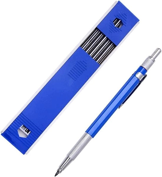 Lapis Meccanico 2 mm - 10 Colpi - Plastica/Metallo - 14,5 cm - per Disegno Tecnico