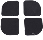 Antivibratie Pads per Pedale per Lavastoviglie - 4 Pezzi - Pads EVA Antiscivolo - Protezioni per Pavimento - Riduzione del Rumore - Facili da Installare - Pads Antivibranti