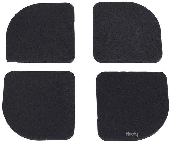 Antivibratie Pads per Pedale per Lavastoviglie - 4 Pezzi - Pads EVA Antiscivolo - Protezioni per Pavimento - Riduzione del Rumore - Facili da Installare - Pads Antivibranti