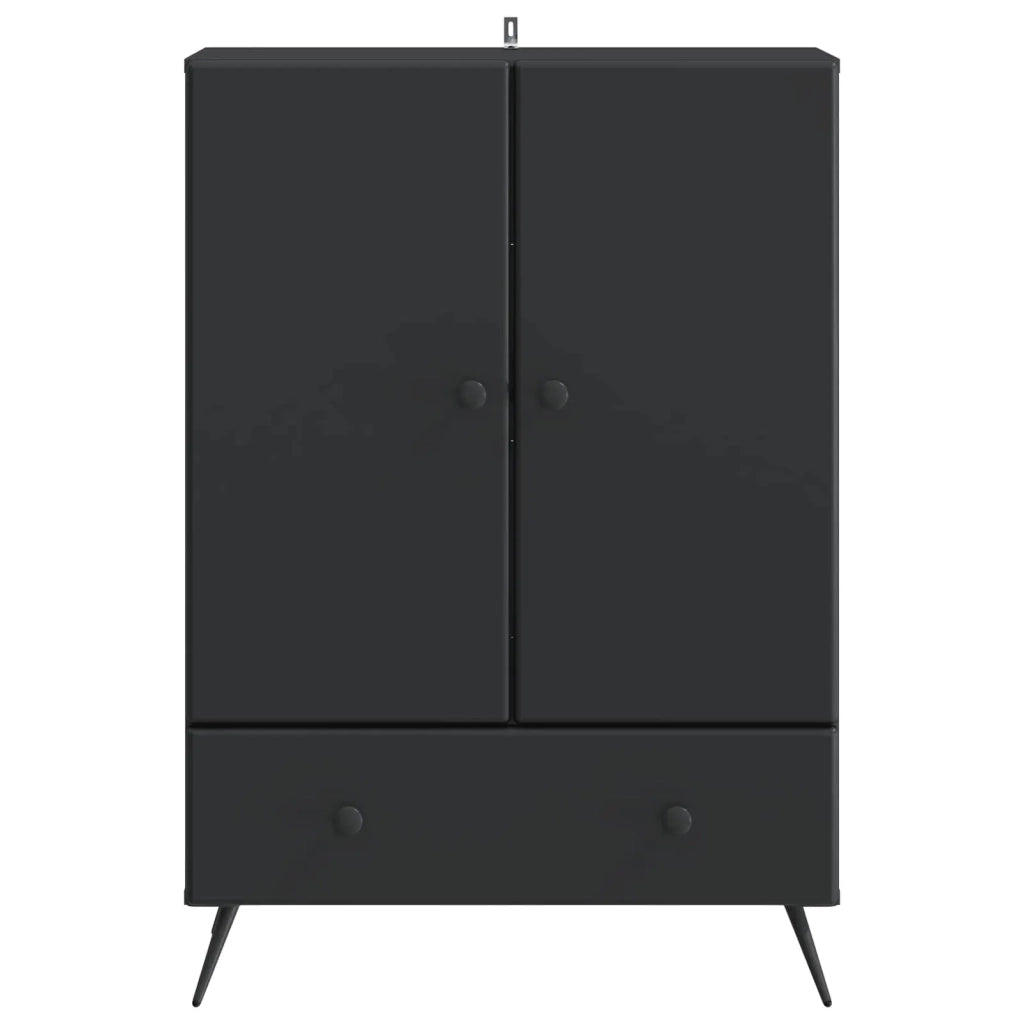 Credenza Nero 66 x 34,5 x 95 cm Legno ingegnerizzato 895586