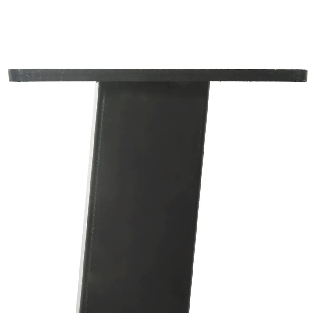 Gambe per tavolo consolle 4 pz Antracite 72 cm Acciaio 4012494