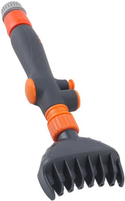 Pulitore di filtro per piscine in PVC - Tubo di pulizia - Connettore - Riciclabile - Pulizia efficiente - Dimensioni 28,5x9cm - Pulitore per piscine