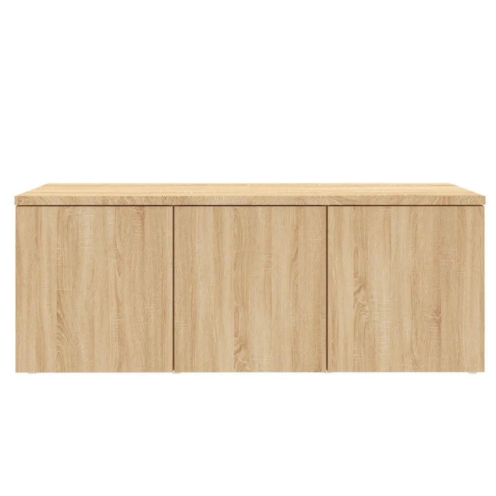 Mobile Porta TV Rovere Sonoma 80x34x30 cm Legno Multistrato 801862