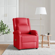 Divano Sedia-Poltrona Massaggiante Rossa in Similpelle 771774