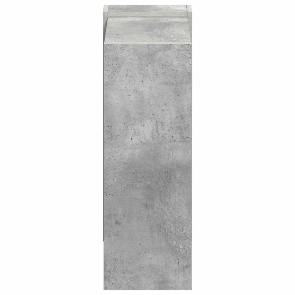 Libreria Grigio cemento 52 x 25 x 71,5 cm Legno multistrato