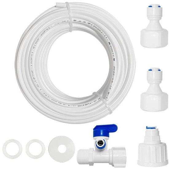 Adattatore universale 1/4 pollice - per filtro acqua, macchina per ghiaccio, acquario - 5 metri