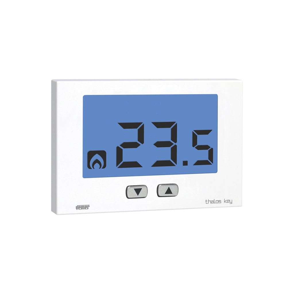 TERMOSTATO ELETTRONICO THALOS KEY- Bianco- VEMER- pezzi 1