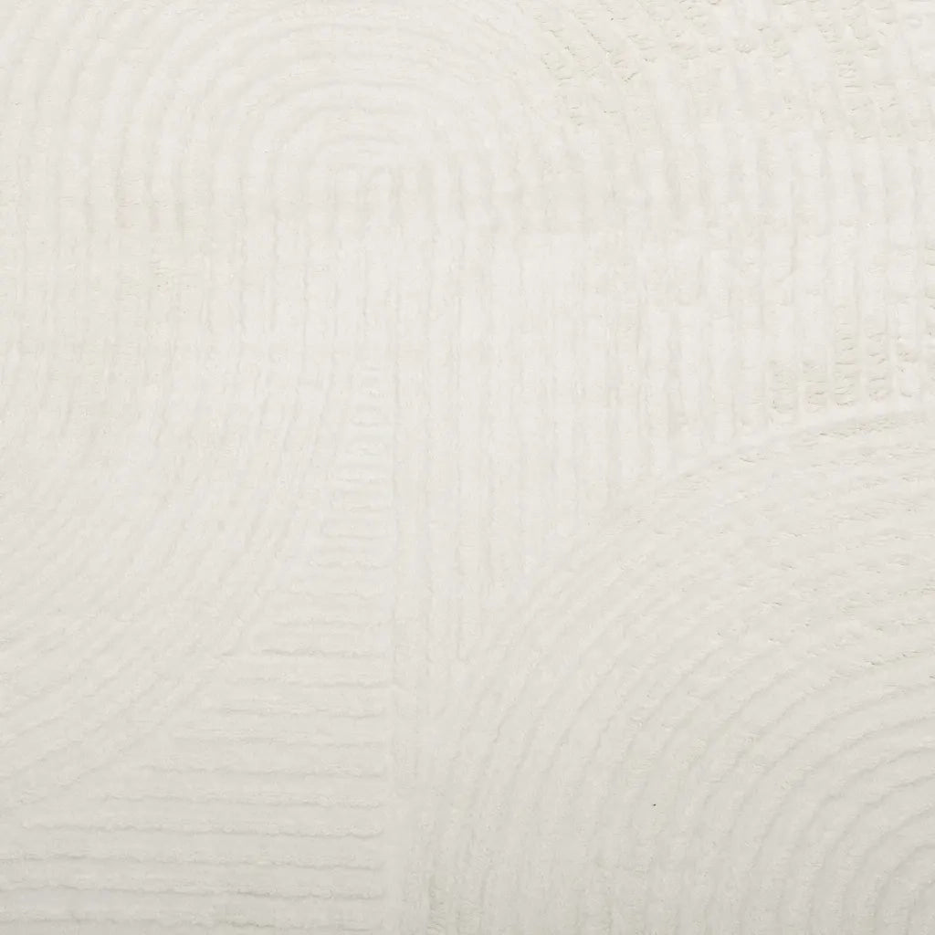 Tappeto IZA a Pelo Corto Aspetto Scandinavo Crema 200x280 cm 375443