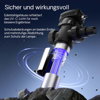 CUV-736 Chiarificatore UV per laghetto, acciaio inox, Sterilizzatore con lampada 36W