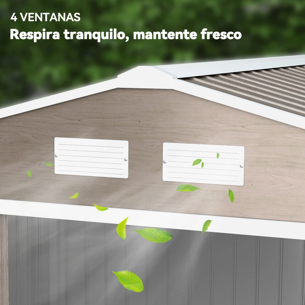 Casetta da Giardino ¨C Minimal ¨C 277x195x192 cm Effetto Legno