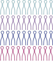 Set di 40 Chiavi per Macchina da Cucire - Oreficerie per Cucito con Colori Variabili