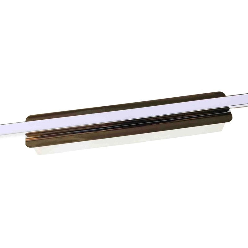 Applique Lampada Led Da Parete Modello Havana Cromato 12W Bianco Neutro 65cm Per Specchio Bagno SKU-3902