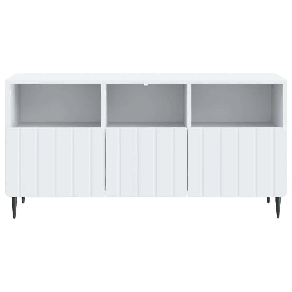Mobile TV-Credenza per TV Bianco 102 x 34,5 x 50 cm Legno ingegnerizzato 498154