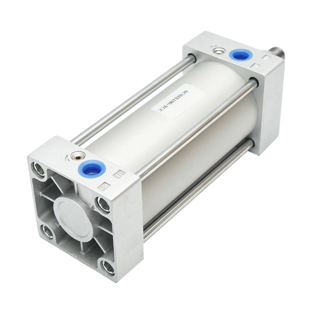 Cilindro pneumatico in alluminio fi 63mm, corsa 100mm