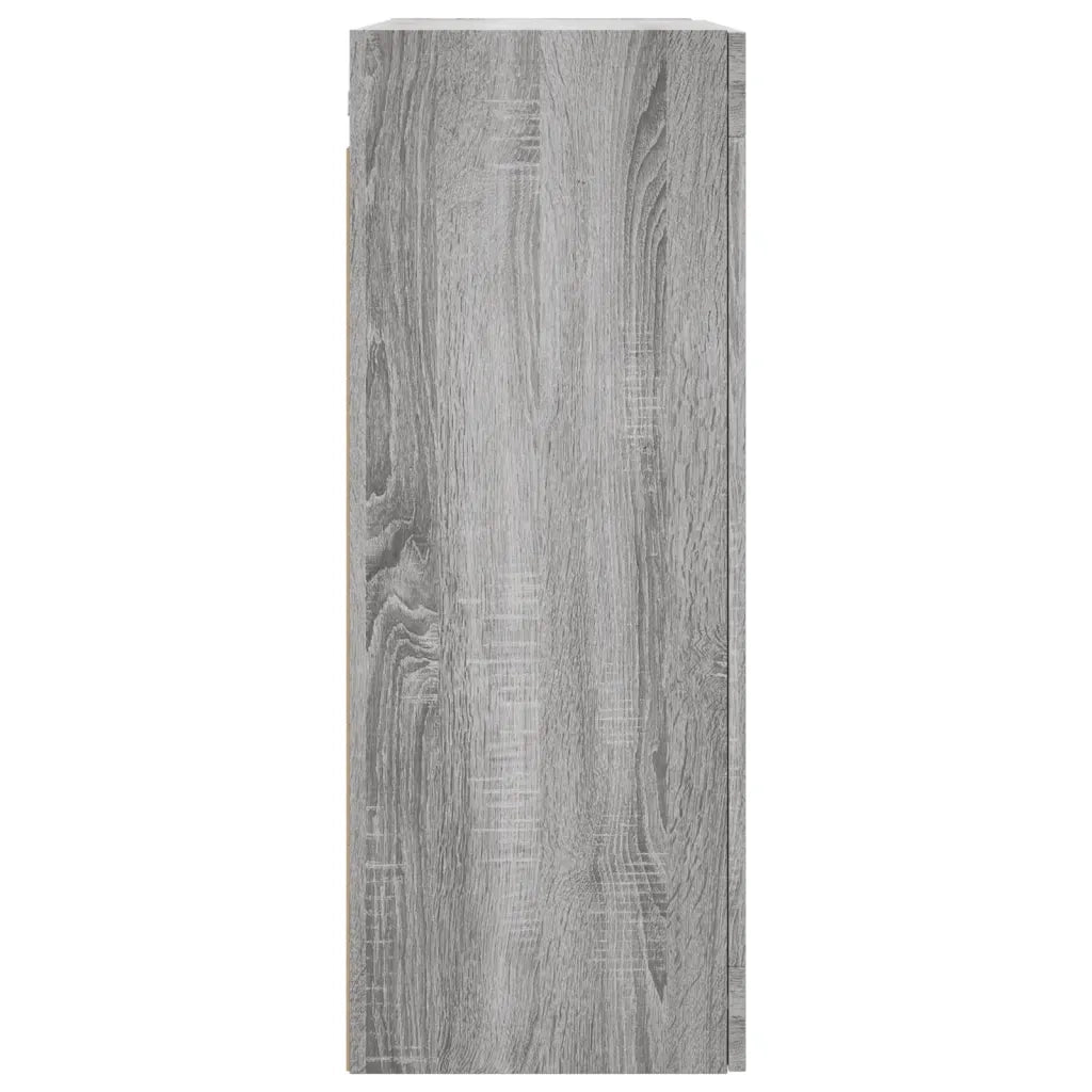 Mobile a Parete Grigio Sonoma 69,5x34x90 cm 828498