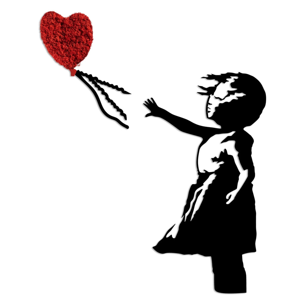 Momomi, Quadro Materiale Struttura in Metallo, 105x85h cm Nero