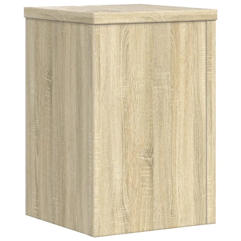 Supporti per piante | Sostegno per piante 2 pz Rovere 25x25x35 cm in Multistrato