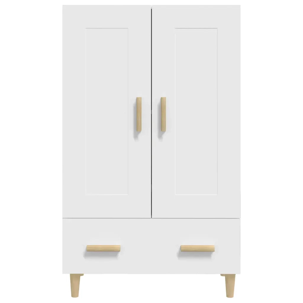 Credenza Bianca 70x31x115 cm in Legno Ingegnerizzato 812564