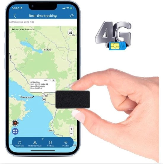 Tracker Nascosto per Bicicletta - Tracker GPS - Adatto anche per Biciclette da Mountain Bike e Biciclette da Corsa