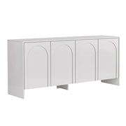 Credenza in legno "Arlen" - 180 x 45 x 80 cm - Bianco