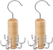 Raccordo 360° girevole - Sostegni da parete in legno - Accessori per armadi Organizer - Materiale in acciaio verniciato - Materiale in legno resistente - Spaziale - Sostegno da parete spaziale