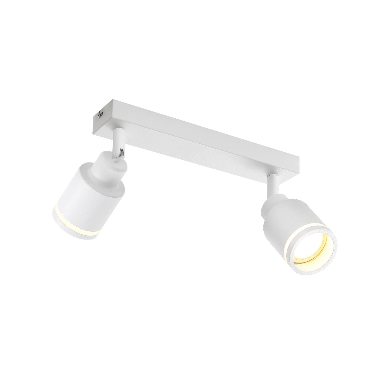 ZMH Faretto da soffitto 2 fiamme giratori a sospensione per corridoio anche parete