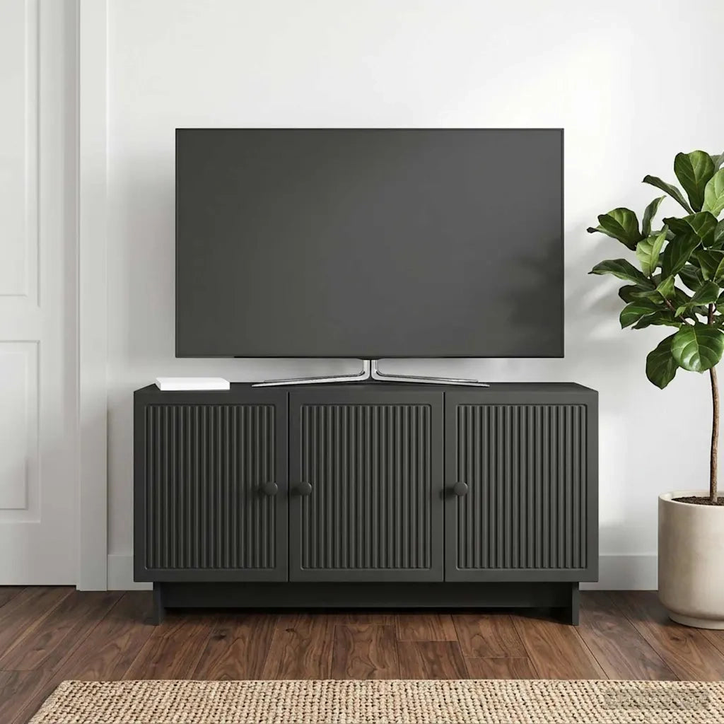 Mobile TV Nero 99 x 34,5 x 50 cm Legno ingegnerizzato 894026