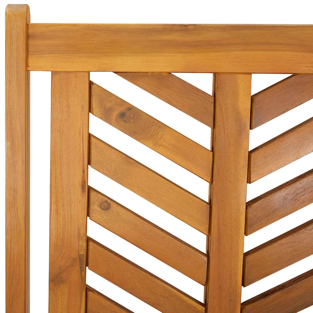 Sedia da Giardino 4 pcs Marrone 57 x 72 x 109 cm 3154134