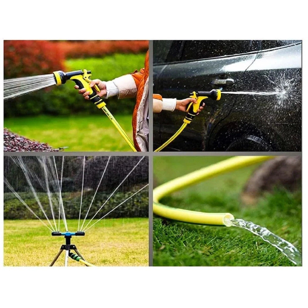 Trade Shop - Tubo Irrigazione Retinato Professionale 3/4" 15mt Flessibile Da Giardino 9009799 -