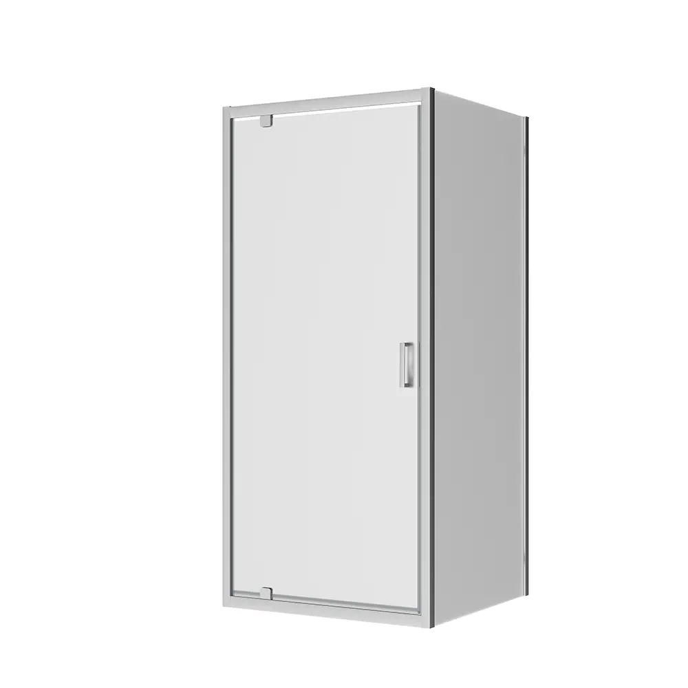 Box doccia 70x70 cm angolare apertura a battente vetro 6mm opaco | Apulia